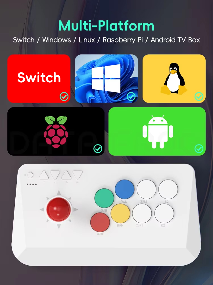 Data Frog Game Arcade Keyboard - Gaming Keyboard Mobile recensie en prijs