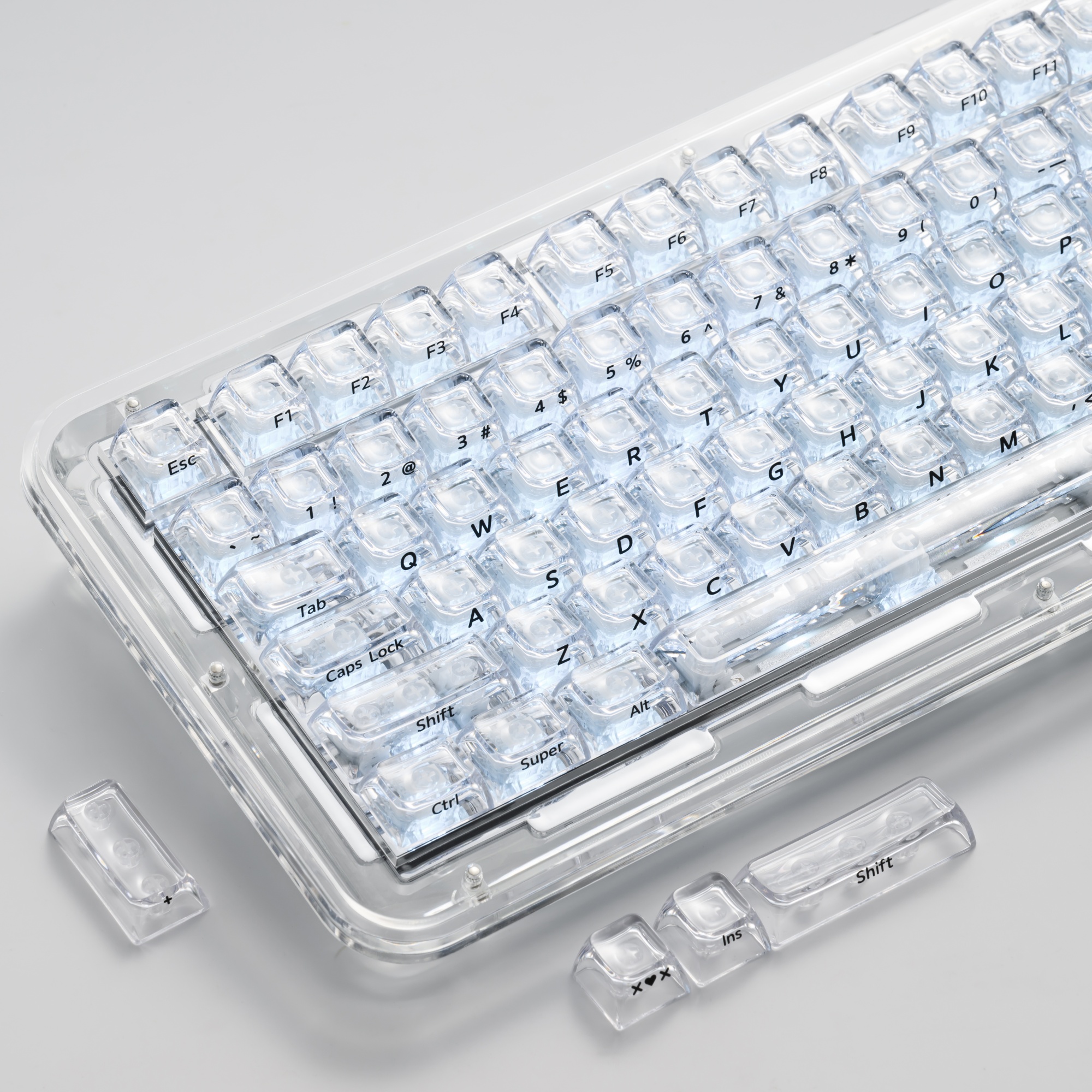 XVX Crystal Transparent SA Pro - Keyboard Gaming Transparent recensie en prijs