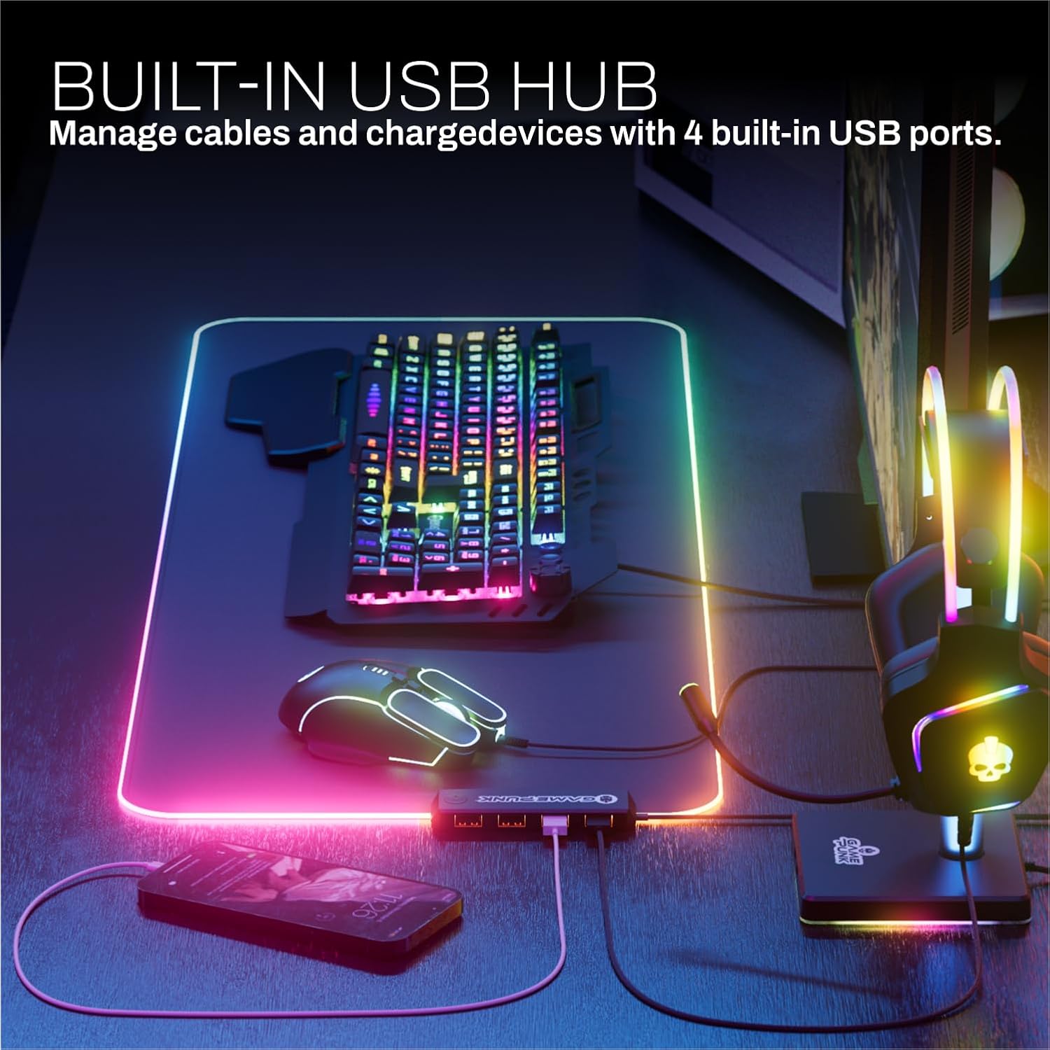 6-Piece RGB Gaming Bundle: Mec - Keyboard Mouse Bundle Gaming recensie en prijs
