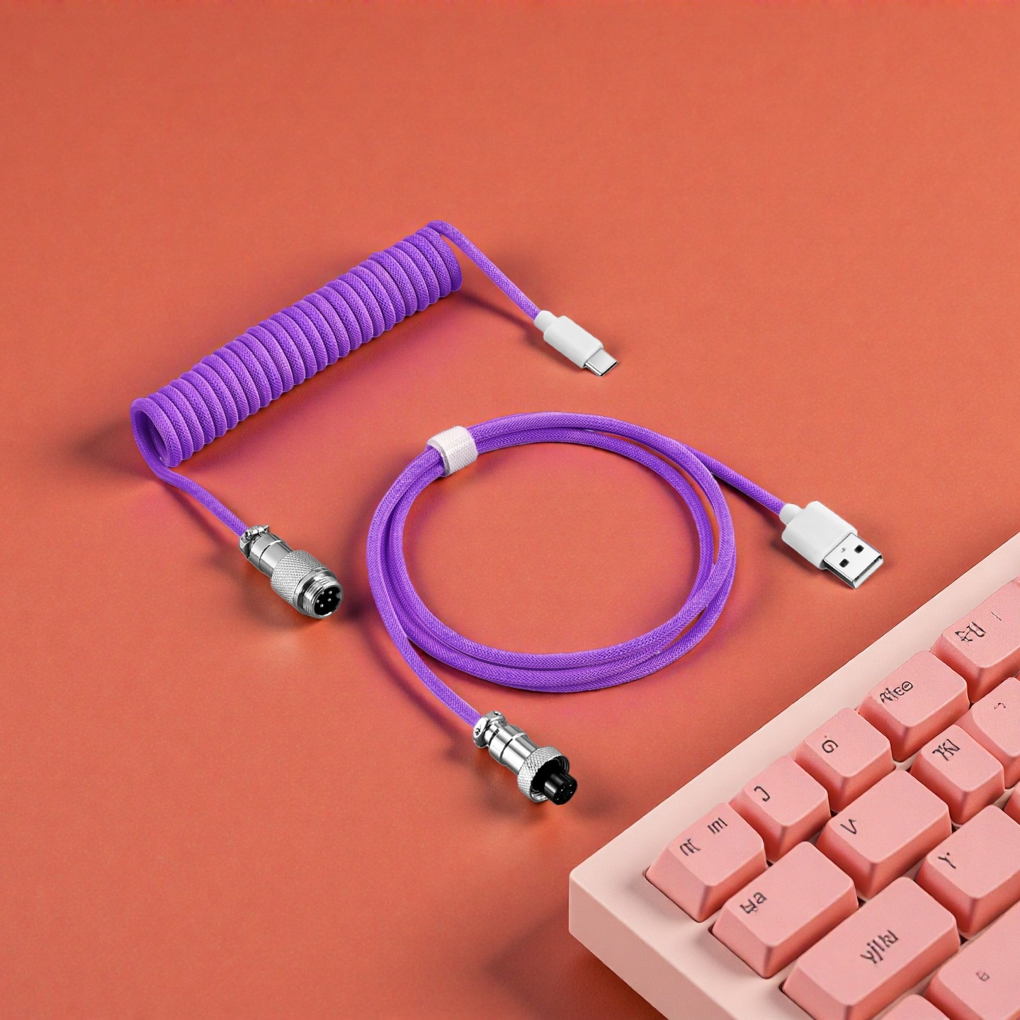 Type C USB aviator coiling cab - Gaming Keyboard Extension recensie en prijs