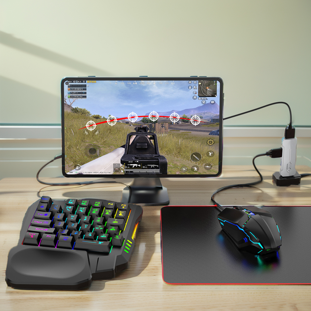 5 in 1 Mobile Game Converter K - Gaming Keyboard Mobile recensie en prijs