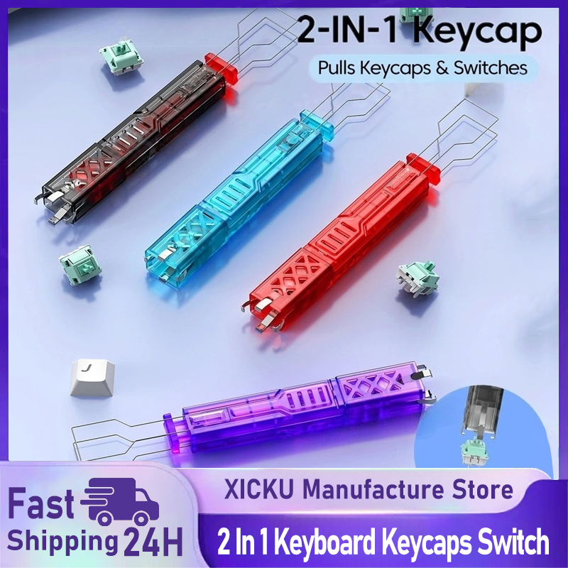 2 In 1 Keyboard Keycaps Switch - Keycap Puller Ring recensie en prijs