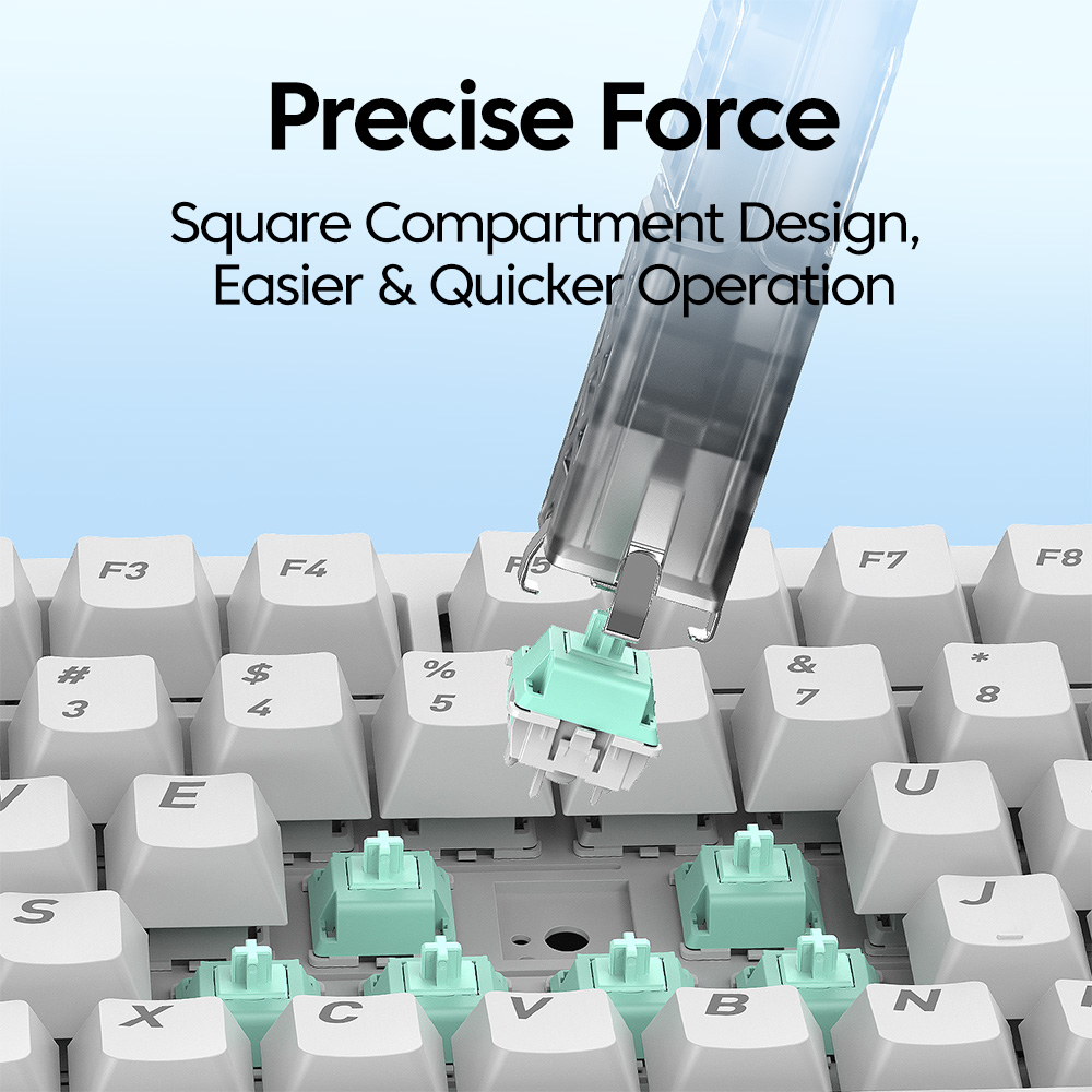 2 In 1 Keyboard Keycaps Switch - Keycap Puller Ring recensie en prijs