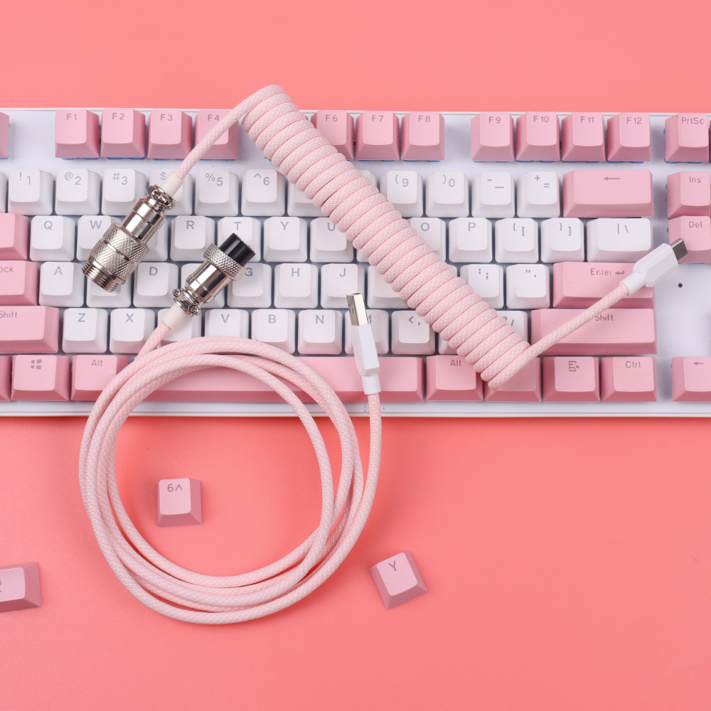 Coiled Cable Keyboard USB Type - Gaming Keyboard Types recensie en prijs