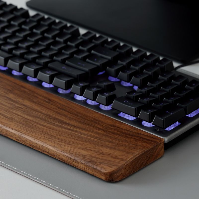 Solid Wood Keyboard Palm Rest  - Gaming Keyboard And Mouse Combo recensie en prijs