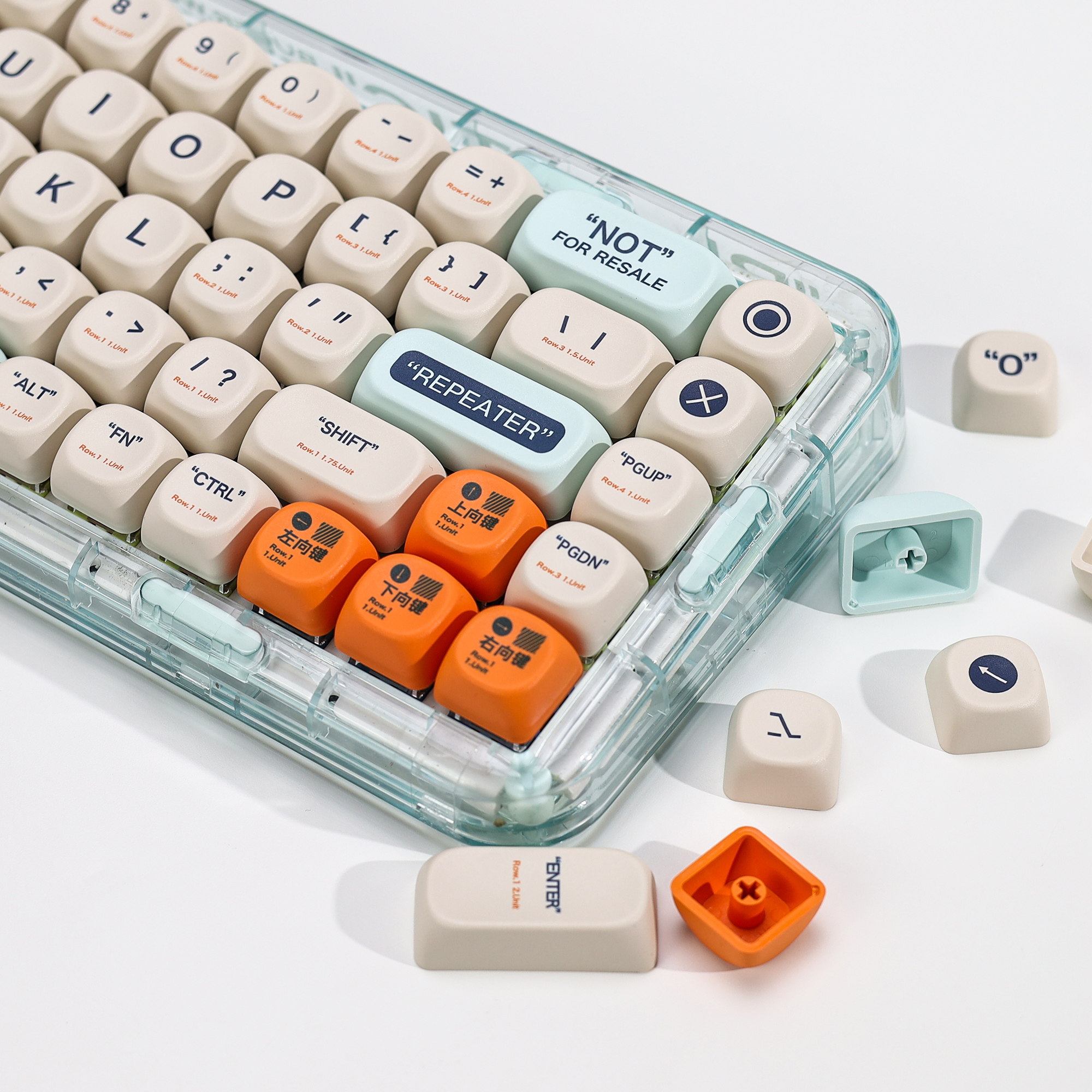 KBDiy KOA Profile Retro Plasti - Gaming Keyboard Number Pad recensie en prijs