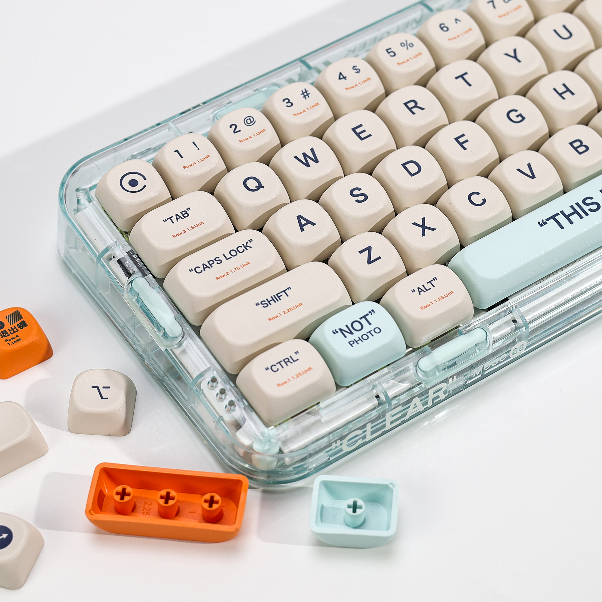 KBDiy KOA Profile Retro Plasti - Gaming Keyboard Number Pad recensie en prijs