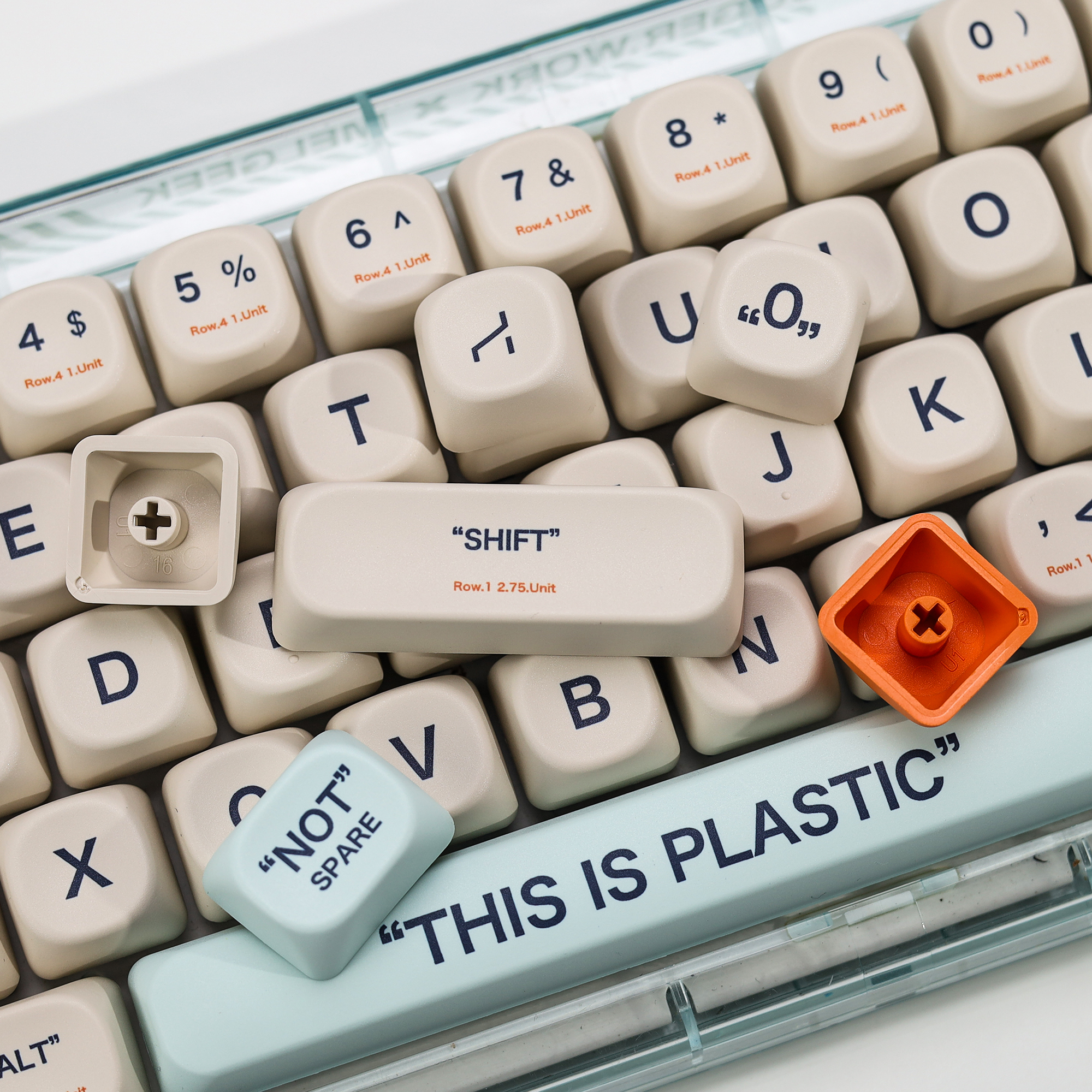 KBDiy KOA Profile Retro Plasti - Gaming Keyboard Number Pad recensie en prijs
