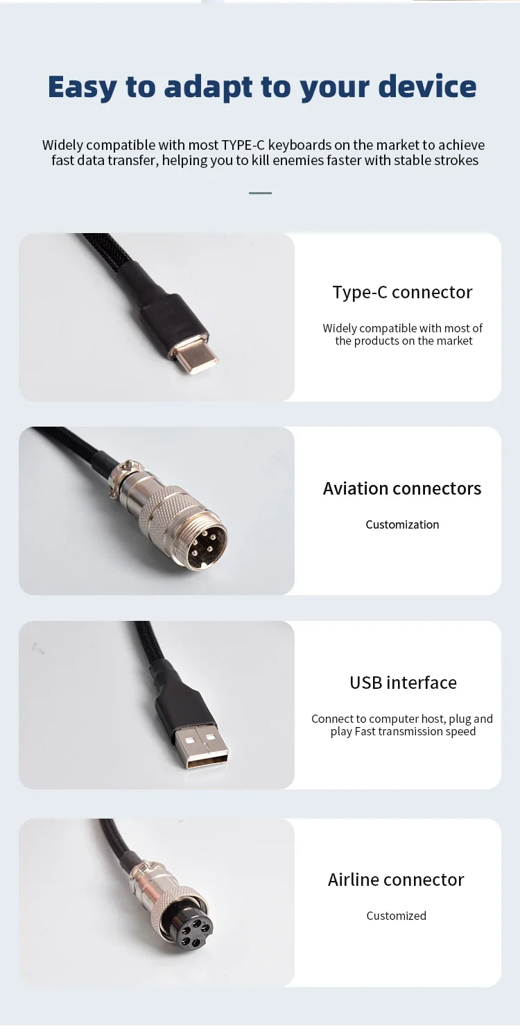 Type-C USB Port, Aviator Coili - Gaming Keyboard Extension recensie en prijs