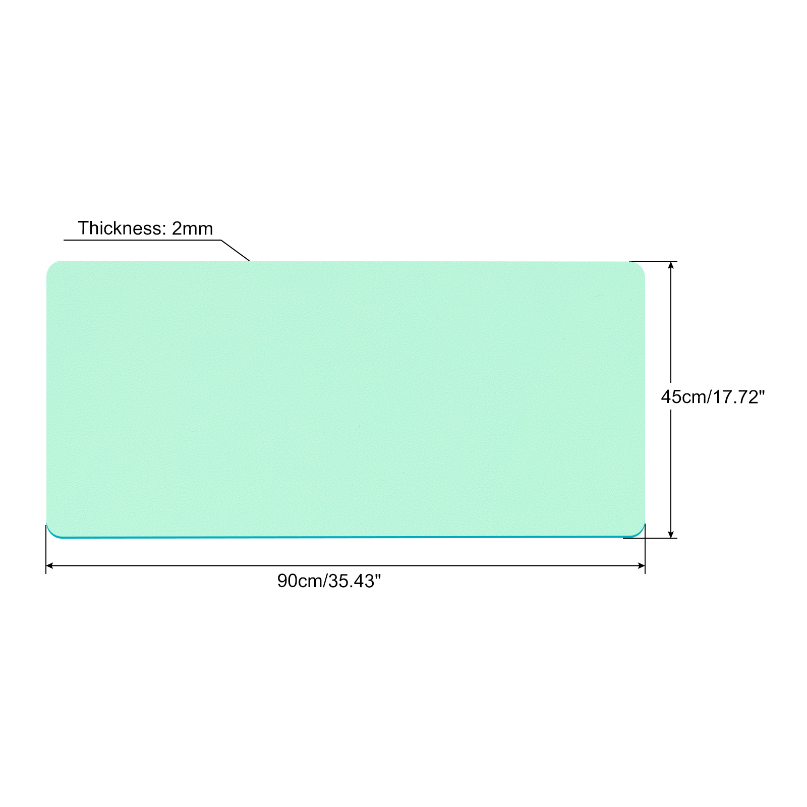 Office Desk Mat Protector PU L - Gaming Keyboard Mouse recensie en prijs