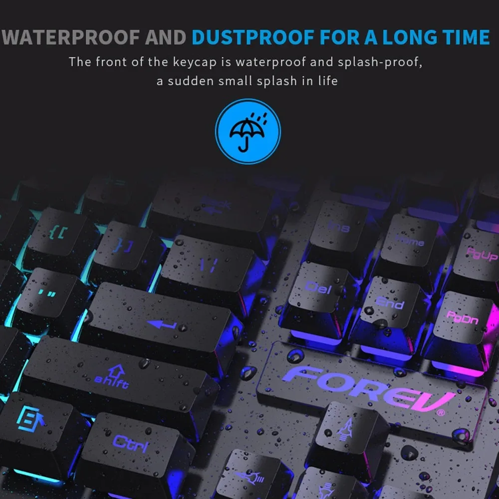 104 key Backlit Mechanical Key - Keyboard Mouse Bundle Gaming recensie en prijs