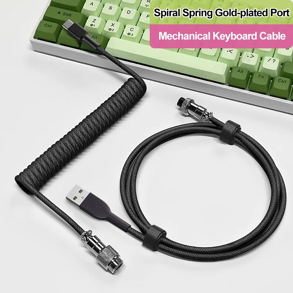 Aviator Coiled Keyboard Cable, - Gaming Keyboard Types recensie en prijs
