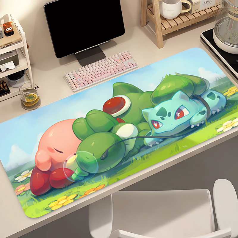Anime Mouse Pad Pokemon Bulbas - Gaming Keyboard Easy To Clean recensie en prijs
