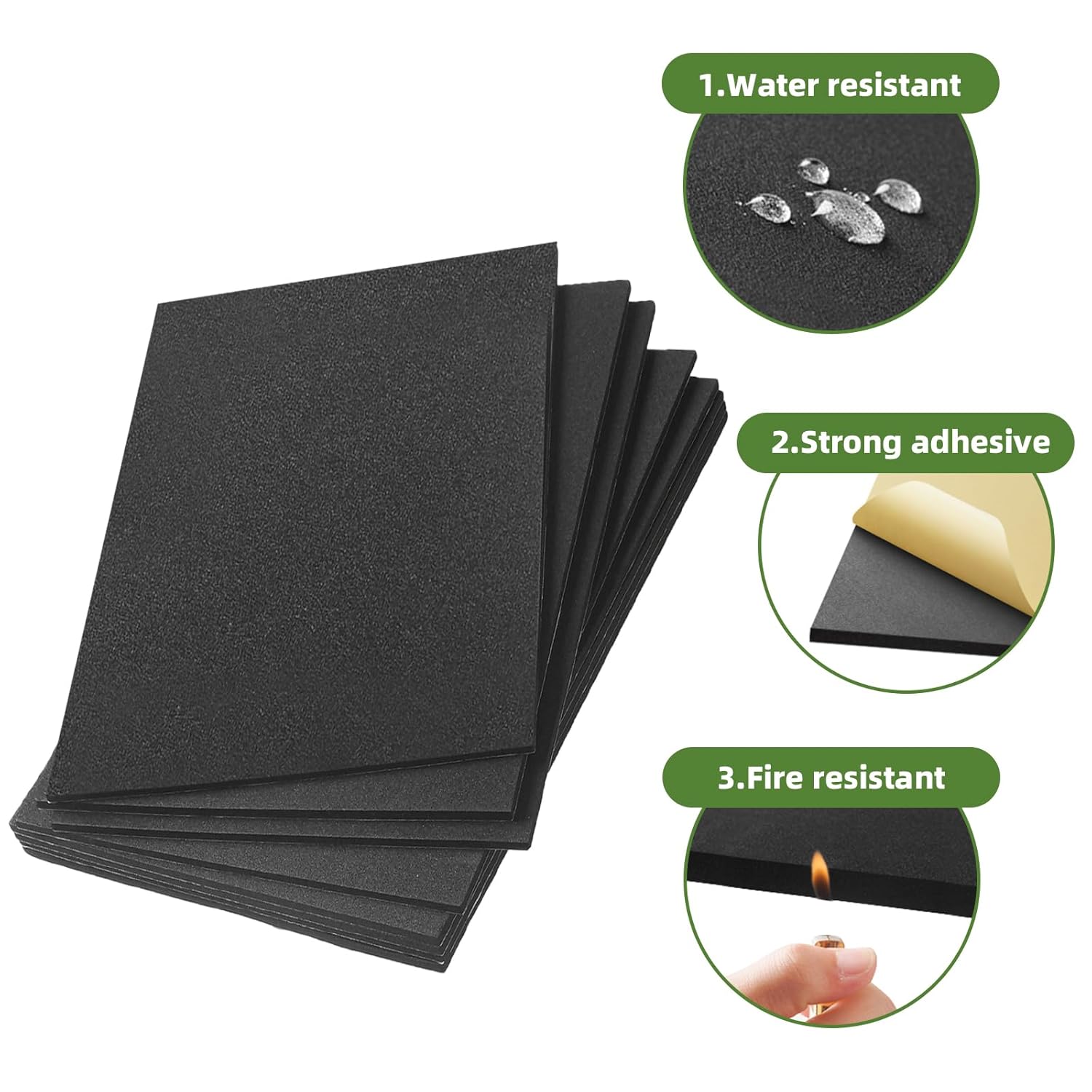 8 Pcs 12x8x1/8in Closed Cell N - Foam Dampener Sheet recensie en prijs