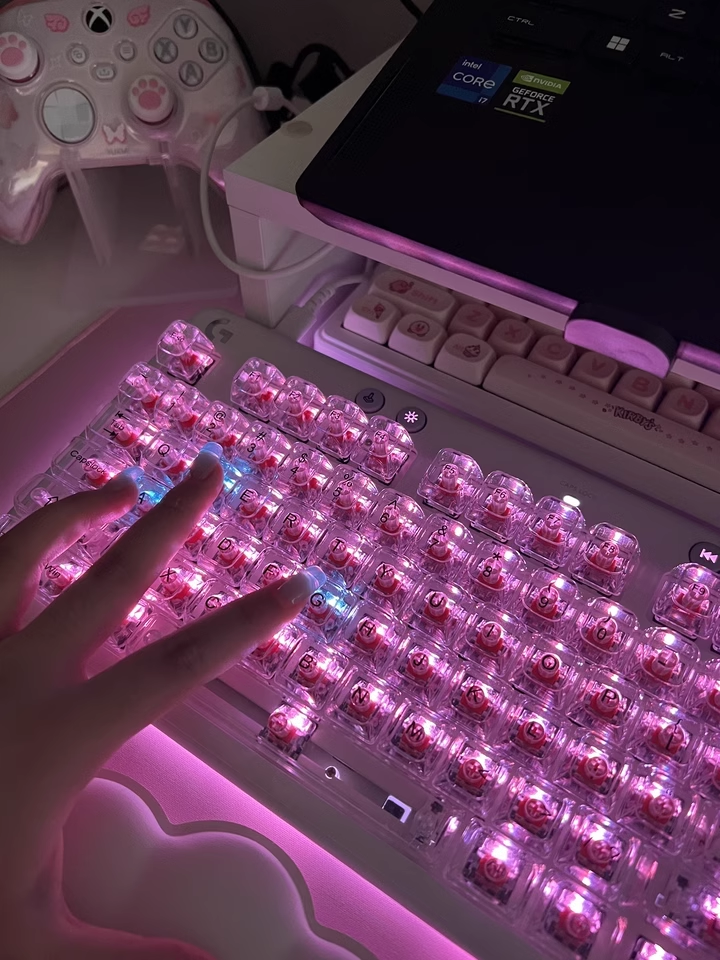 Crystal Transparent Cherry Pro - Keyboard Gaming Transparent recensie en prijs