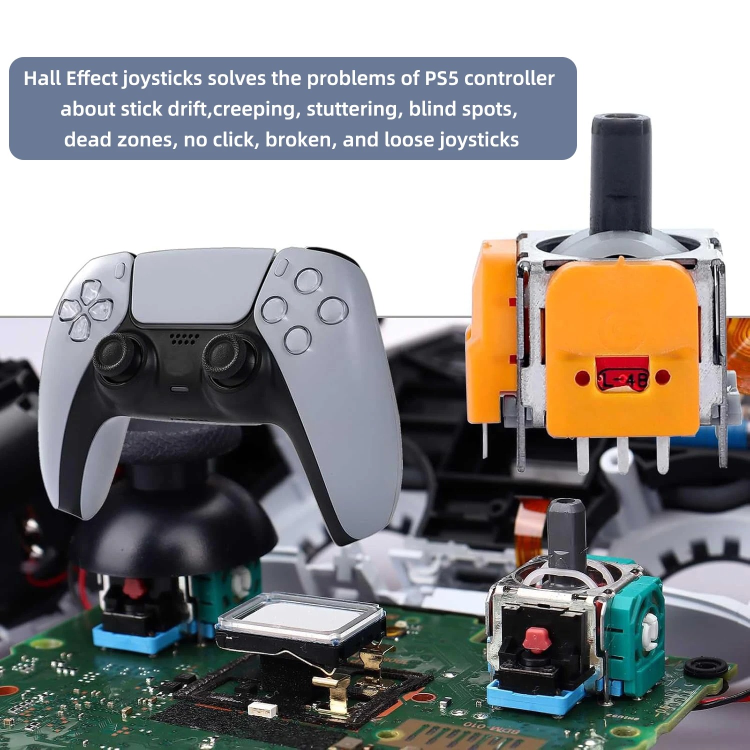 10Pcs 3D Hall Effect Joystick  - Gaming Keyboard Hall Effect recensie en prijs