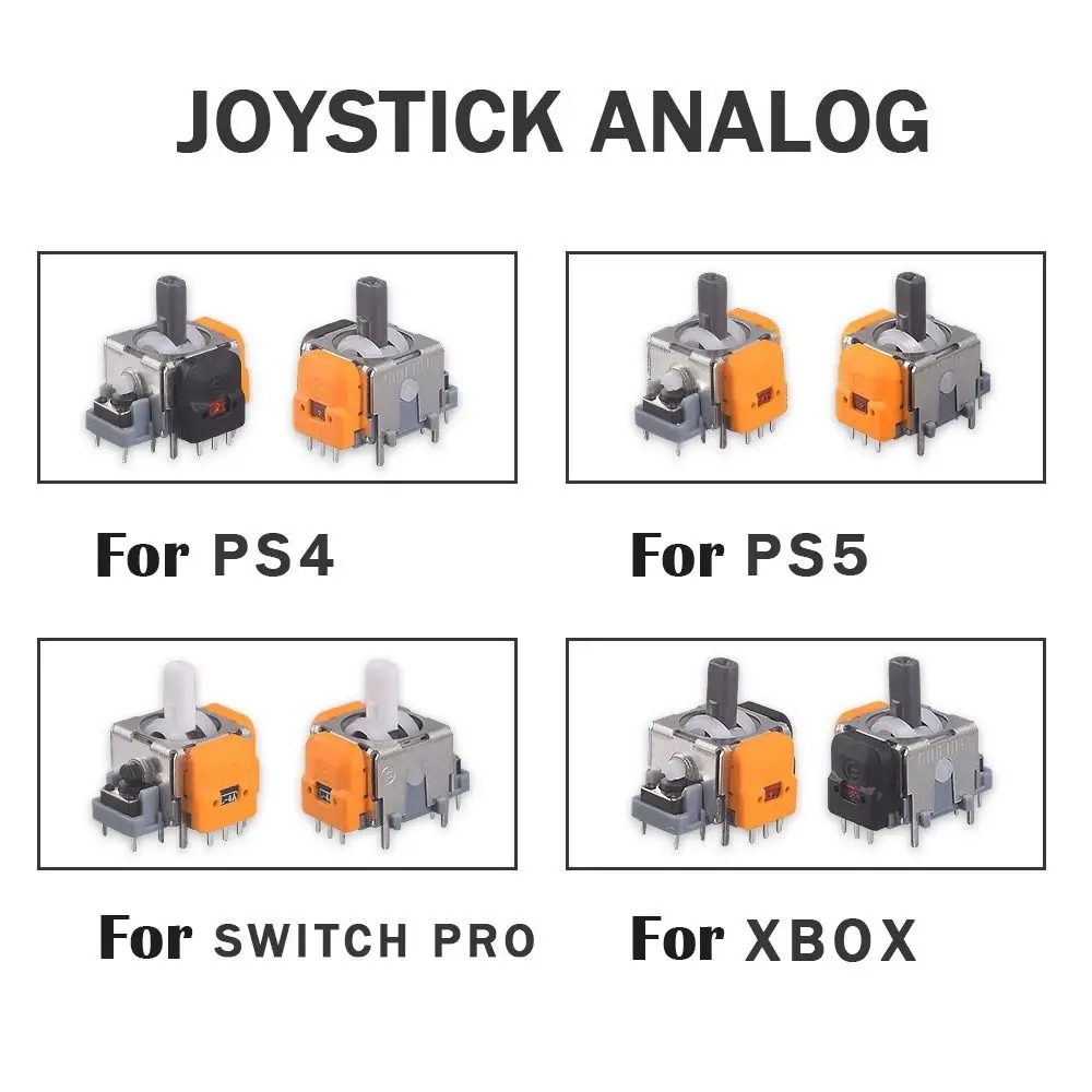10Pcs 3D Hall Effect Joystick  - Gaming Keyboard Hall Effect recensie en prijs