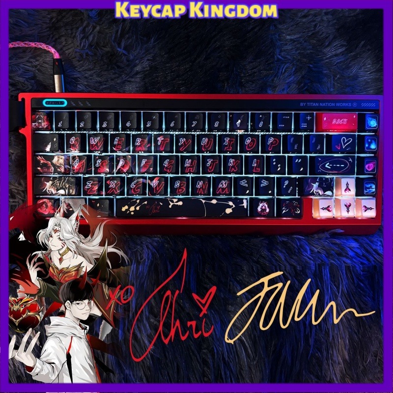 Faker Hall of Fame Ahri themed - Gaming Keyboard Hall Effect recensie en prijs