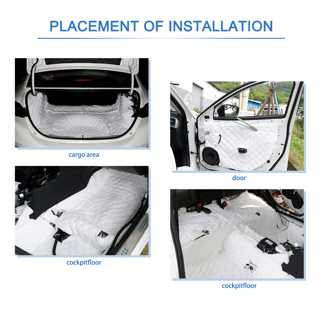 Uxcell 50x80cm Car Audio Stere - Foam Dampener Sheet recensie en prijs