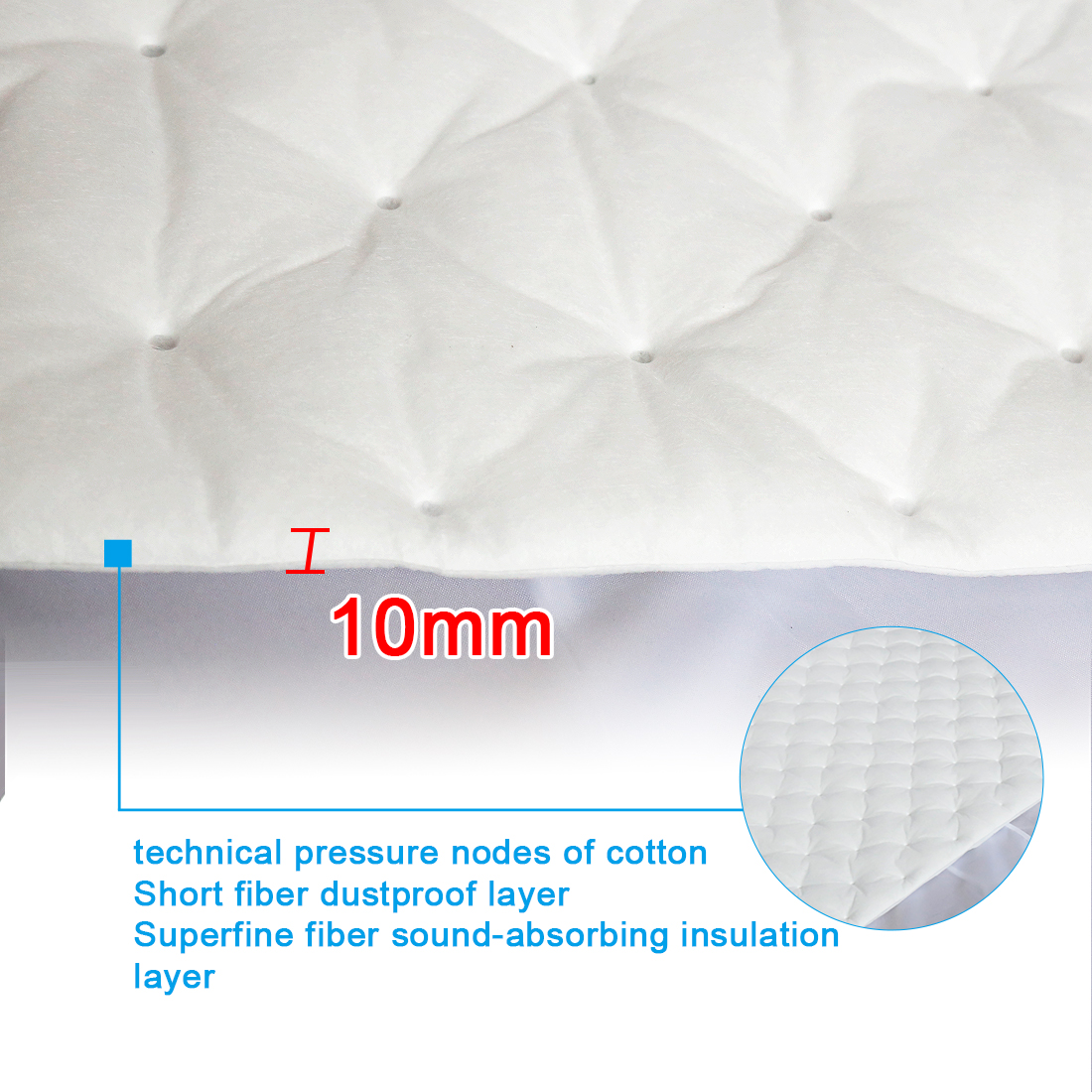 Uxcell 50x80cm Car Audio Stere - Foam Dampener Sheet recensie en prijs