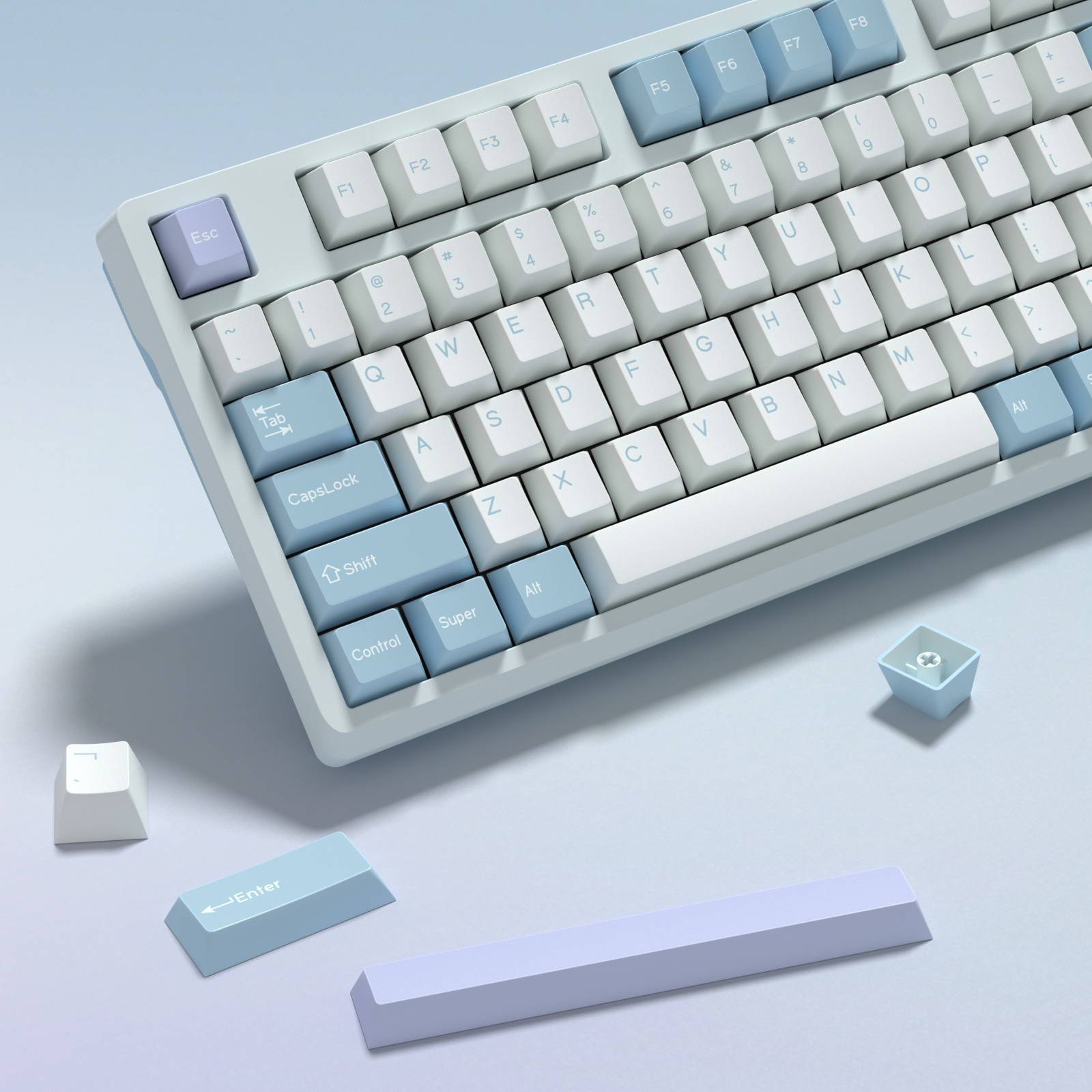 KBDiy GMK Illusion Keycap Cher - Gaming Keyboard Extension recensie en prijs