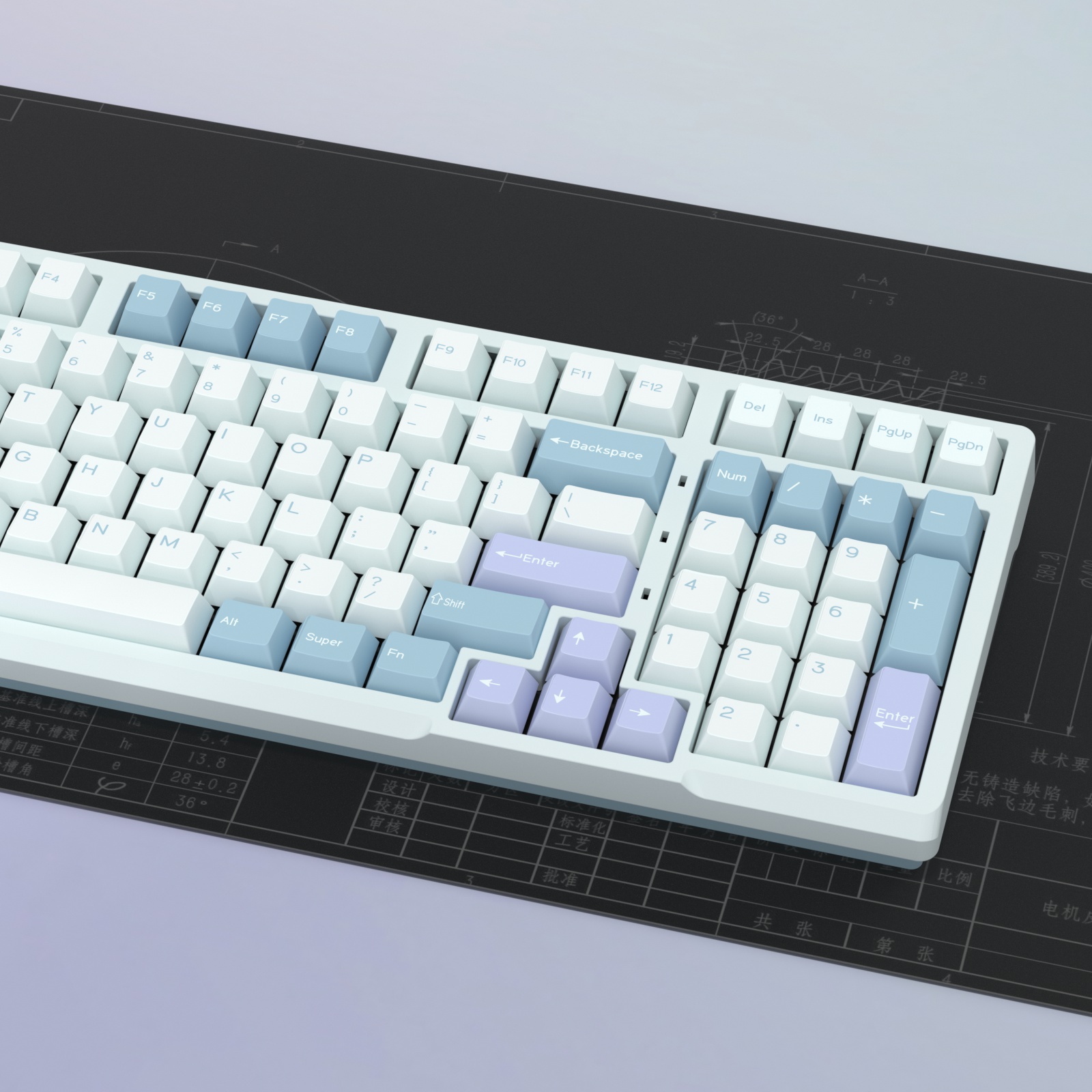 KBDiy GMK Illusion Keycap Cher - Gaming Keyboard Extension recensie en prijs