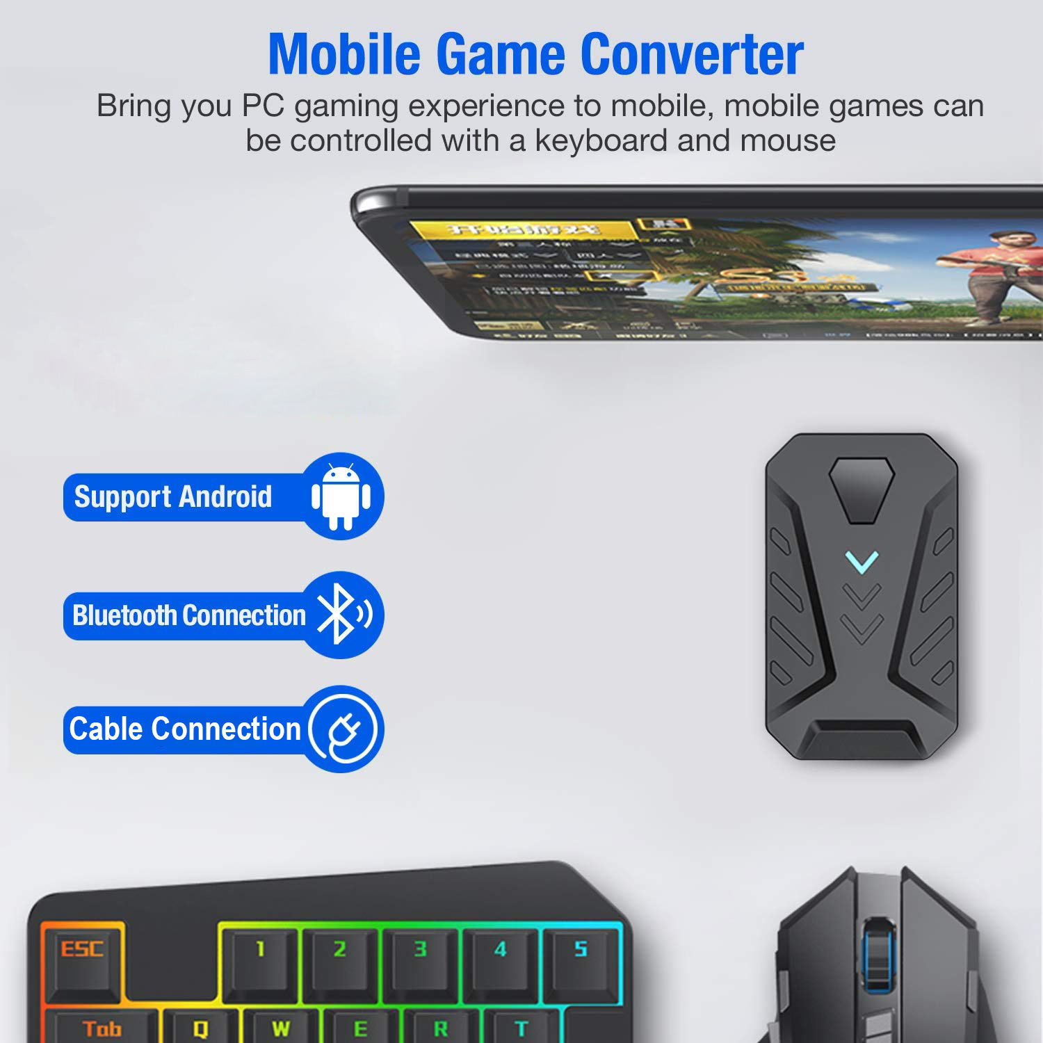 Mobile Games Converter Gaming  - Gaming Keyboard Mobile recensie en prijs