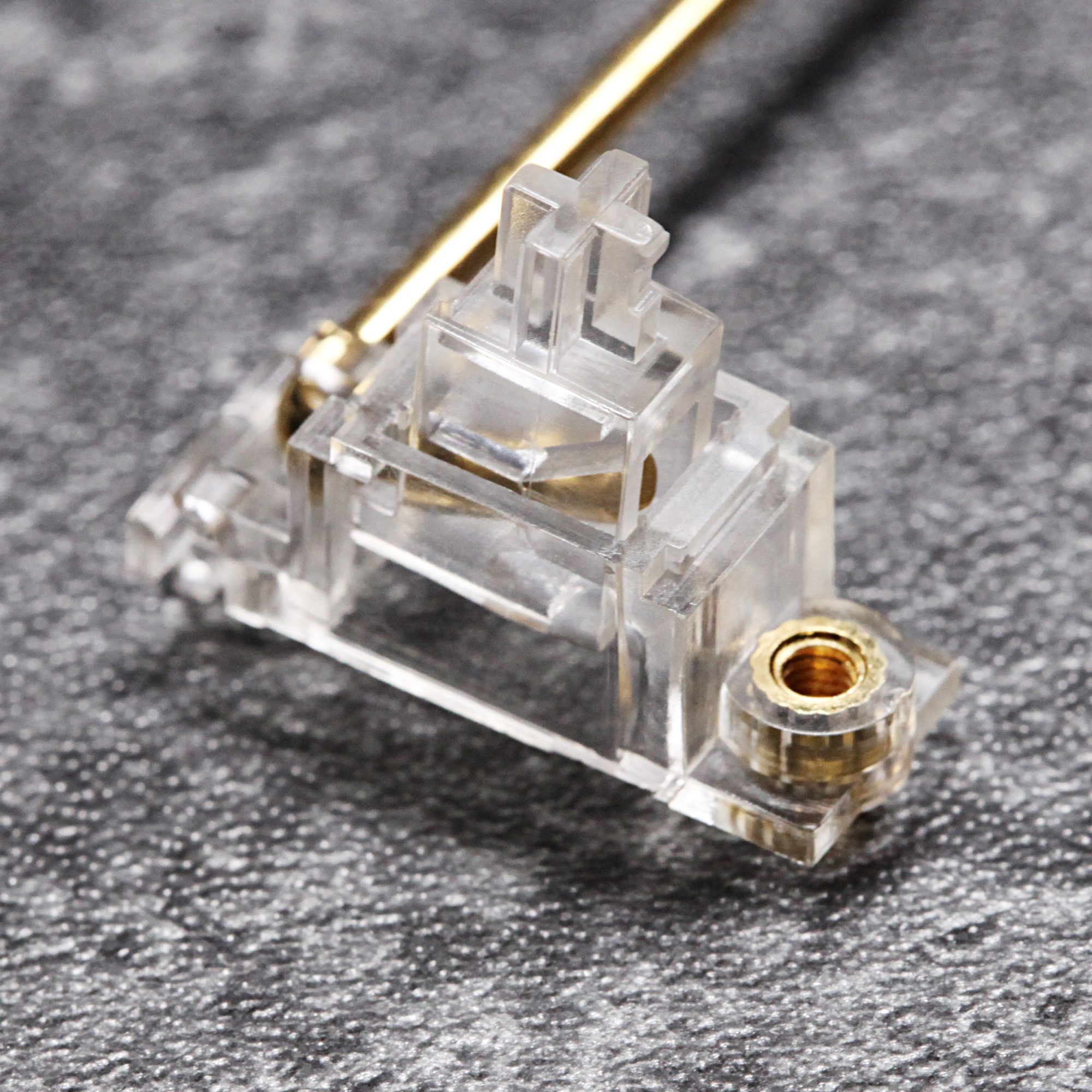 Everglide Transparent Gold Pla - Keyboard Gaming Transparent recensie en prijs