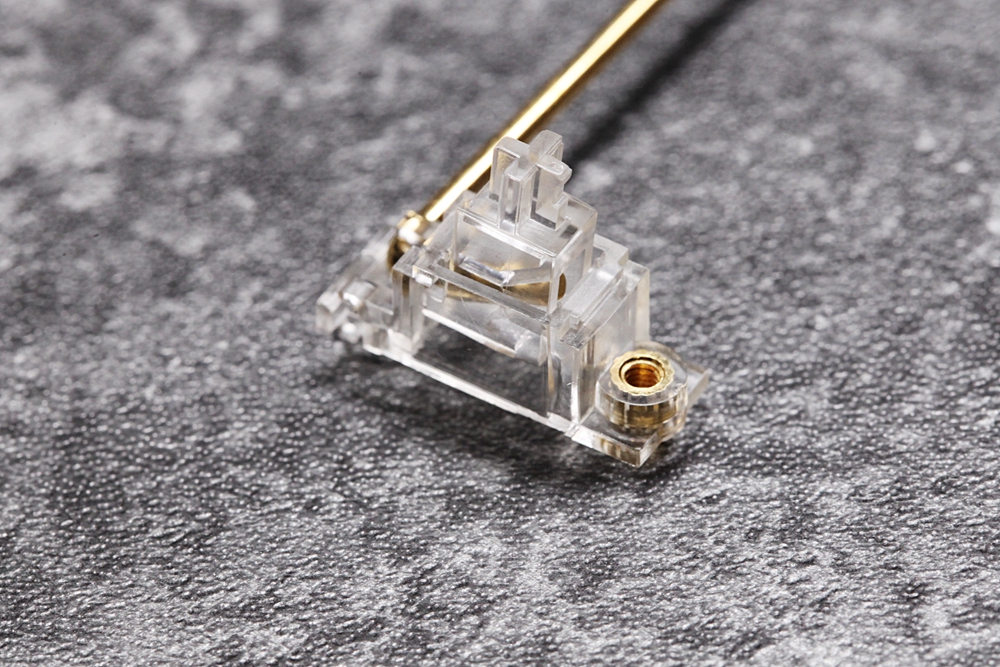 Everglide Transparent Gold Pla - Keyboard Gaming Transparent recensie en prijs