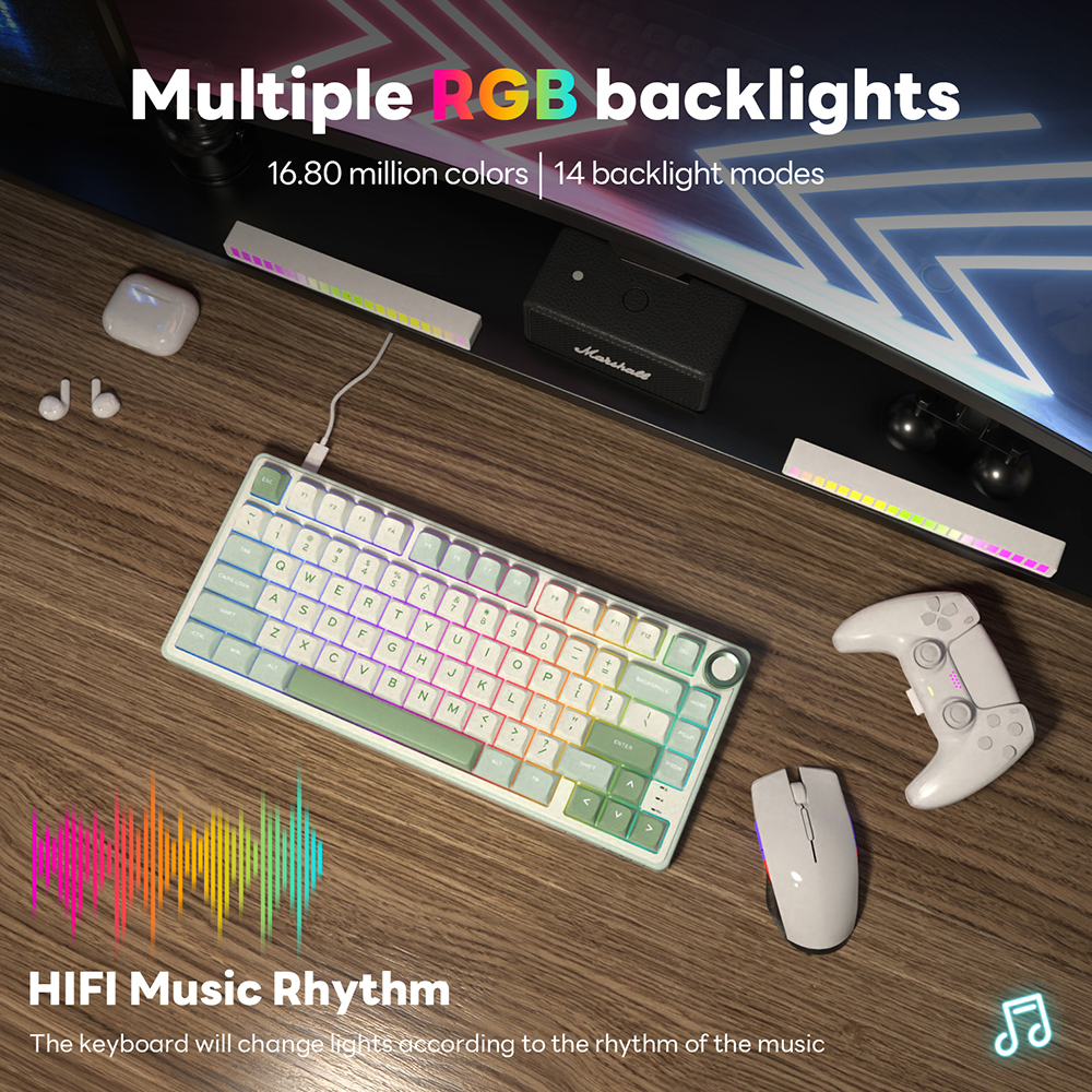 Royal Kludge RK R75 Brazilian  - Gaming Keyboard Mobile recensie en prijs