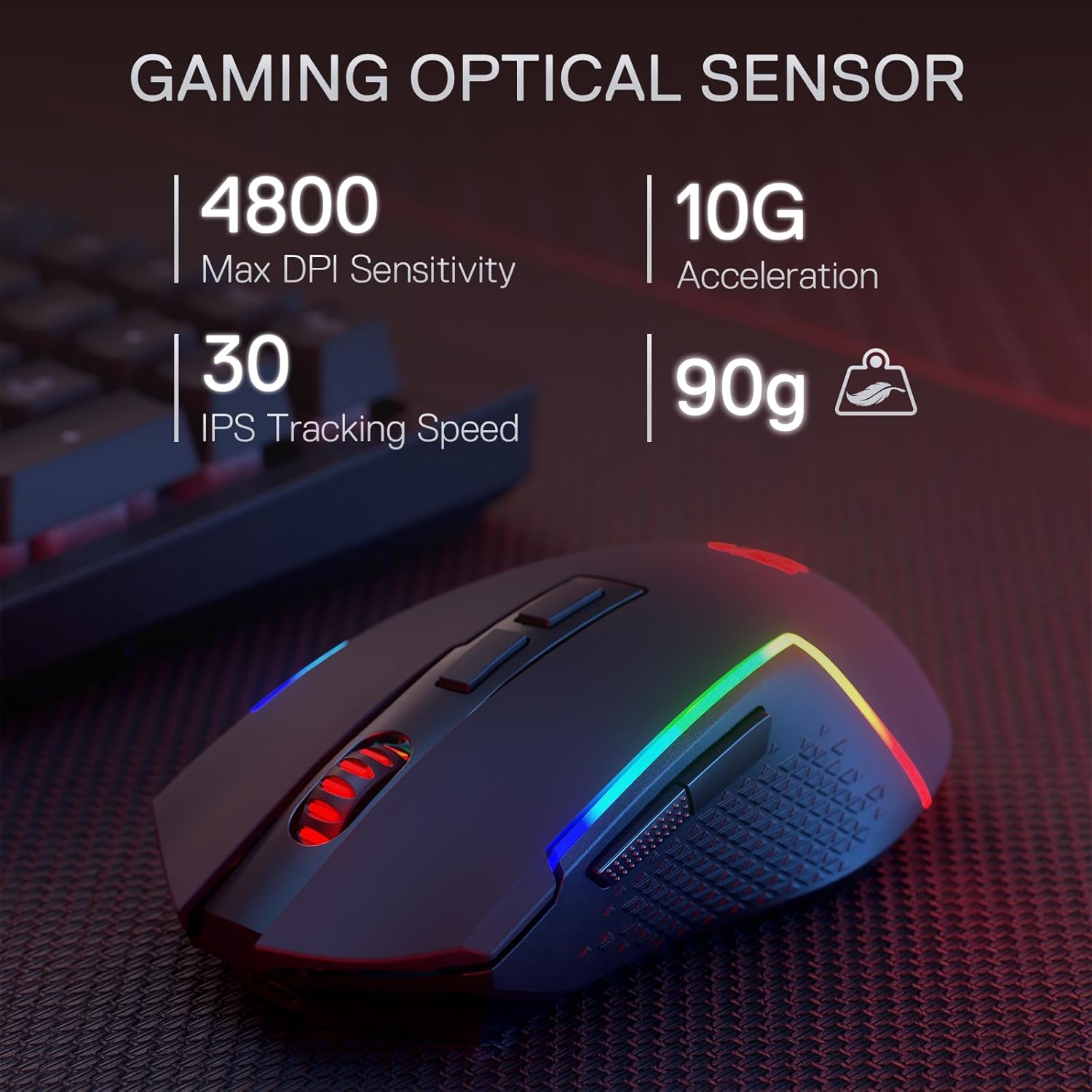 Redragon S142 Wireless Gaming  - Gaming Keyboard Extension recensie en prijs