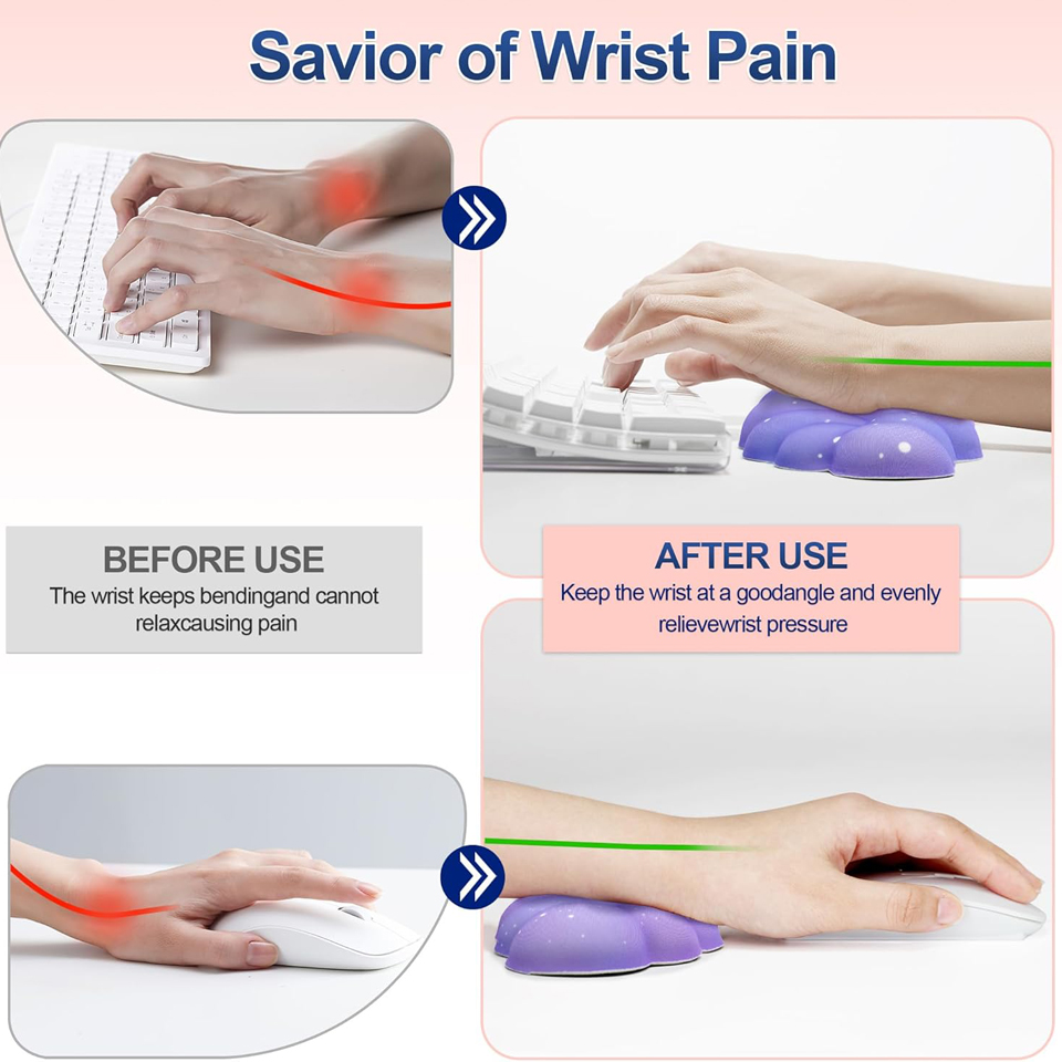 Mouse pad with wrist rest keyb - Keyboard Mouse Bundle Gaming recensie en prijs