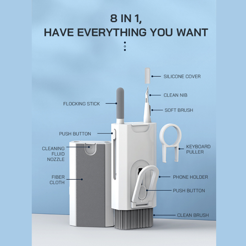 8 In 1 Cleaning Computer Keybo - Keycap Puller Ring recensie en prijs