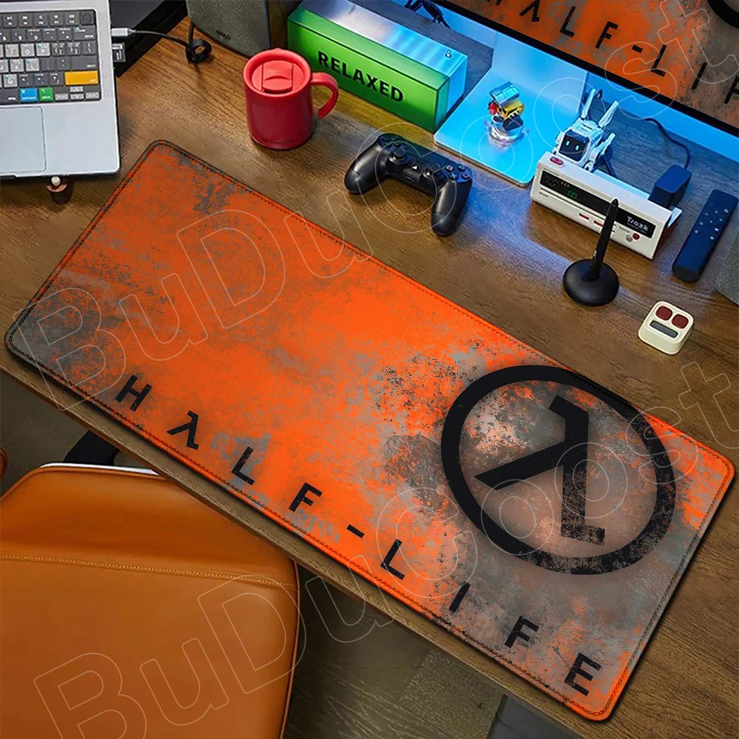 Large Gaming Half-Life Logo Mo - Gaming Keyboard Half recensie en prijs