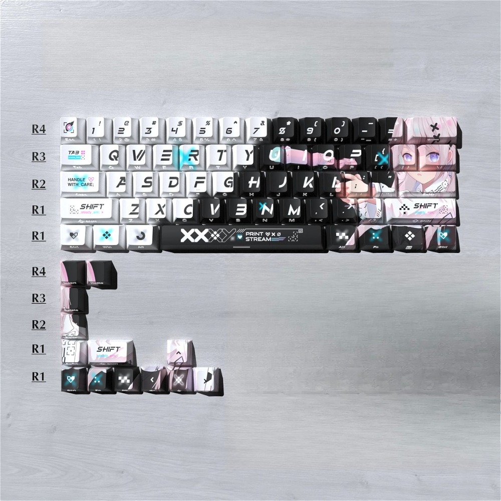 Double-shot Side Print Thocky  - Gaming Keyboard Thocky recensie en prijs