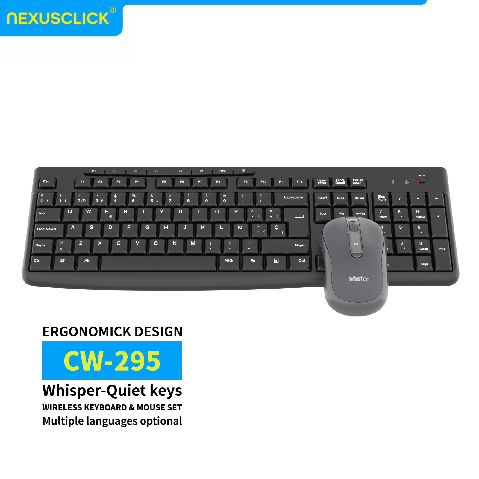 NexusClick Low-Profile Ergonom - Gaming Keyboard That Is Quiet recensie en prijs