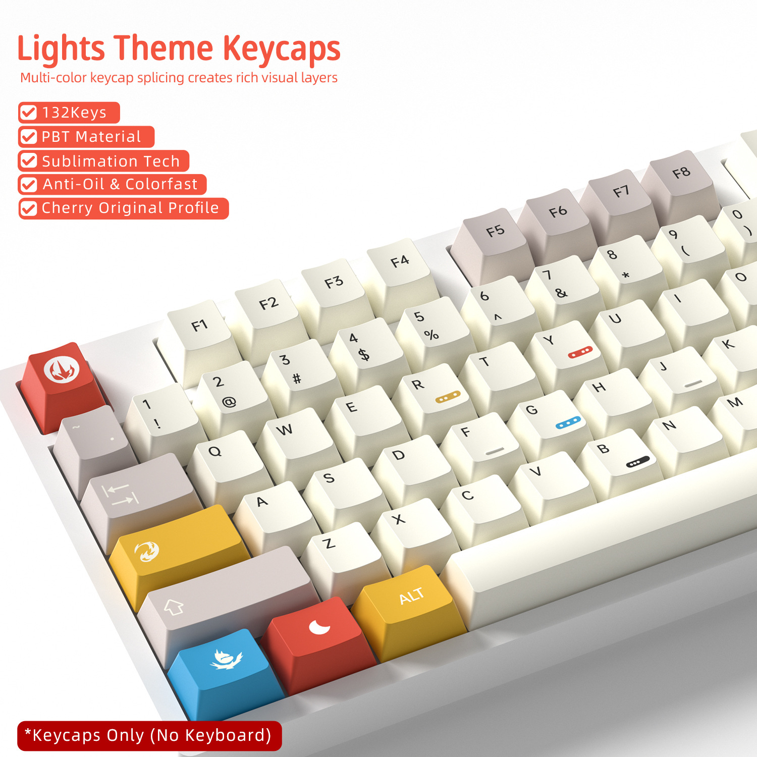 Cherry Profile Keycaps PBT 5-s - Gaming Keyboard Extension recensie en prijs