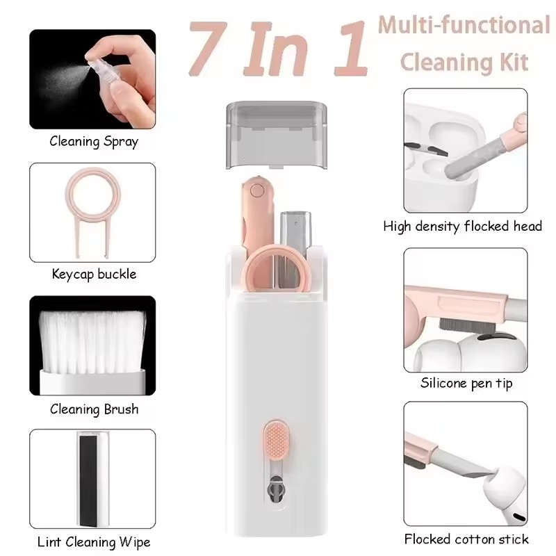 7 in 1 Cleaning Kit Computer K - Keycap Puller Ring recensie en prijs