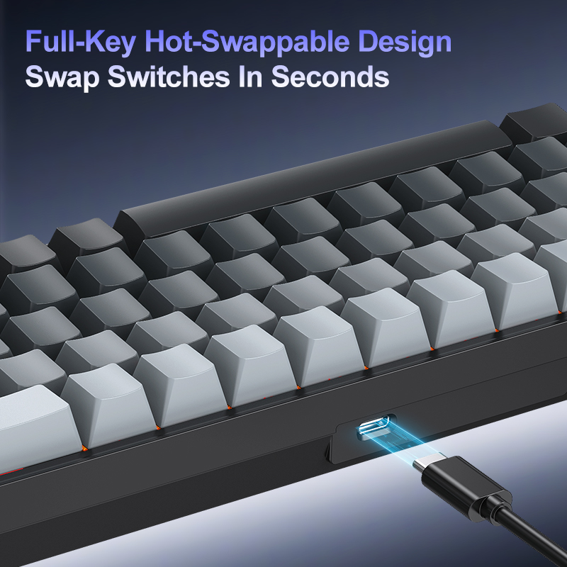 APAYADO A68 Wired Mechanical K - Gaming Keyboard Half recensie en prijs