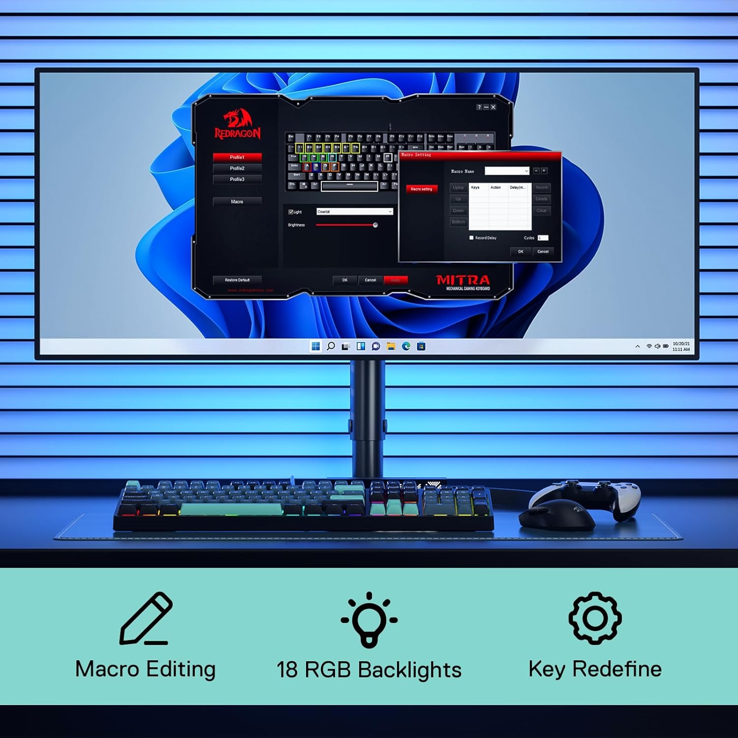 Redragon K582 SE Wired RGB 104 - Gaming Keyboard Mobile recensie en prijs