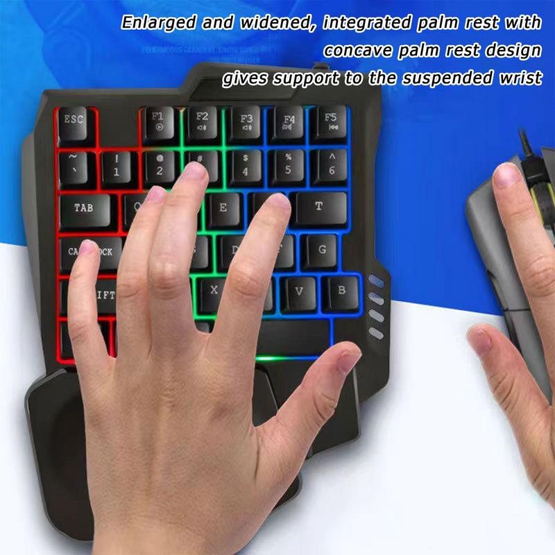 35 key Gaming Keyboard Single  - Gaming Keyboard Half recensie en prijs