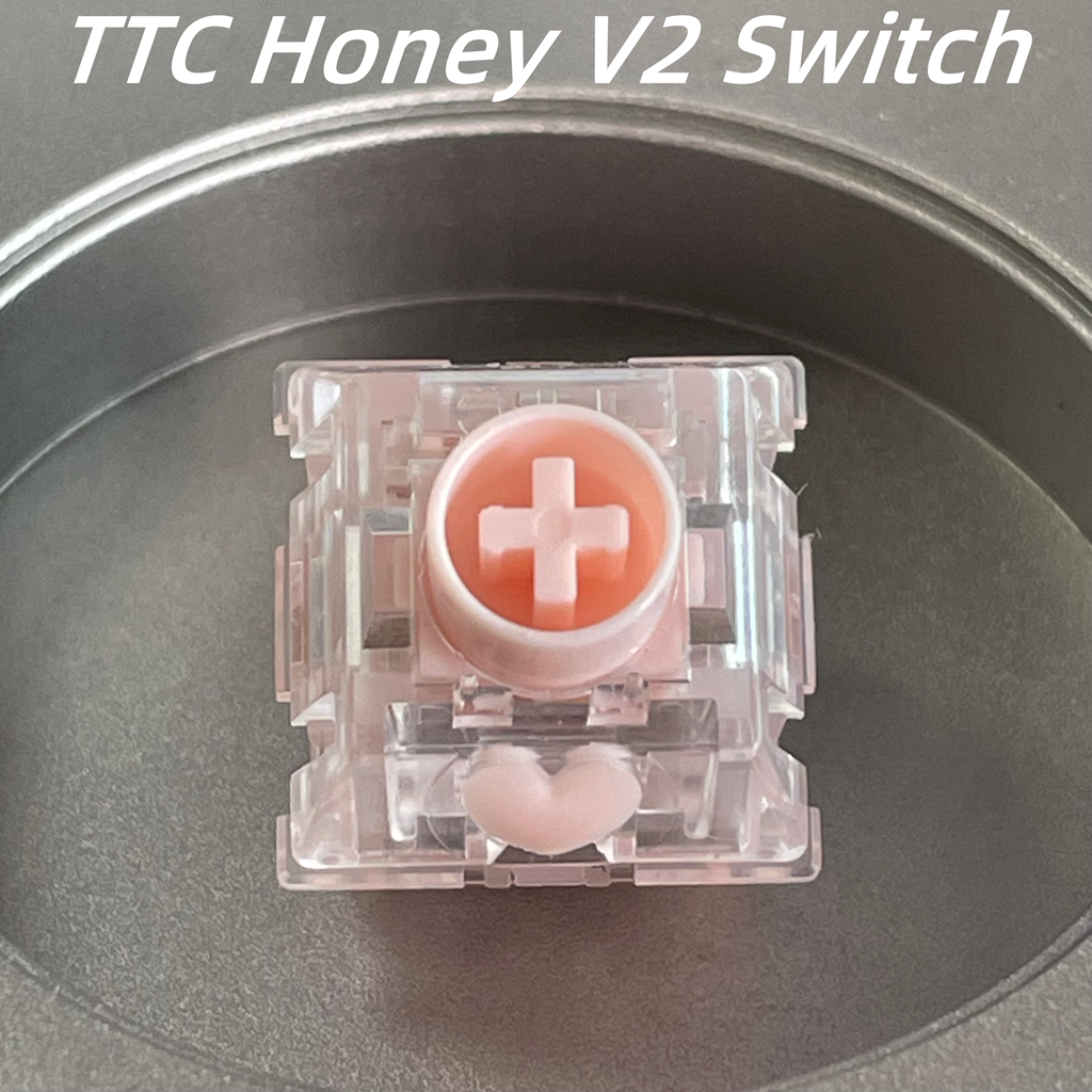 TTC Honey V2 Keyboard Switch 5 - Keyboard Gaming Transparent recensie en prijs