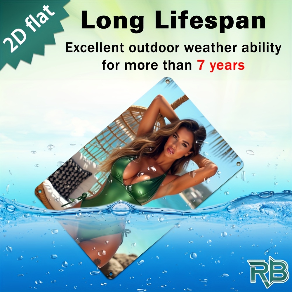 Vintage Green Swimsuit Beach G - Brass Weight Plate recensie en prijs
