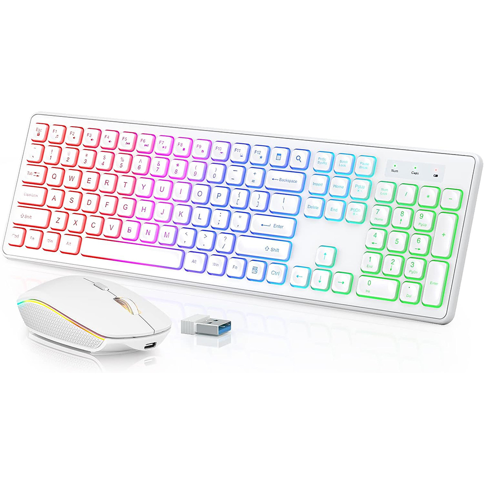 Backlit Wireless Keyboard and  - Gaming Keyboard Extension recensie en prijs
