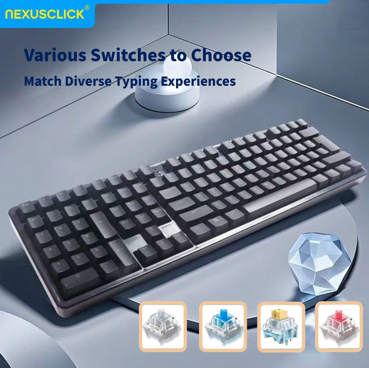 NexusClick Ergonomic Left Hand - Gaming Keyboard Number Pad recensie en prijs